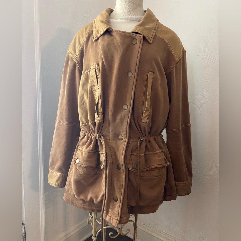 We The Free SATURDAY utility jacket Light Mustard sz XL